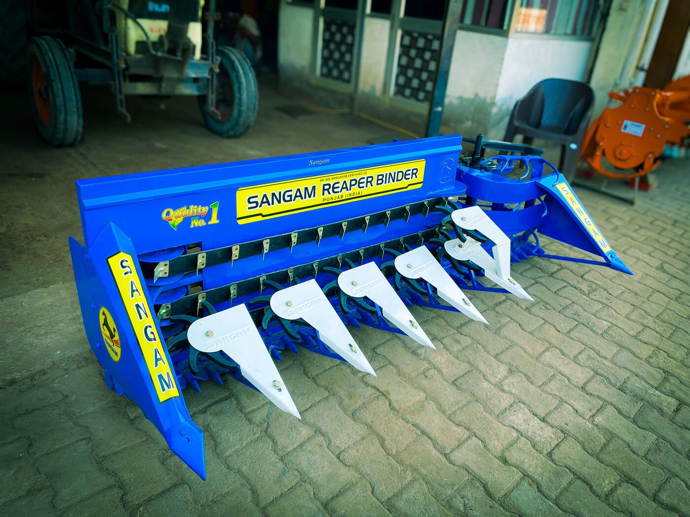 Reaper Binder Machine