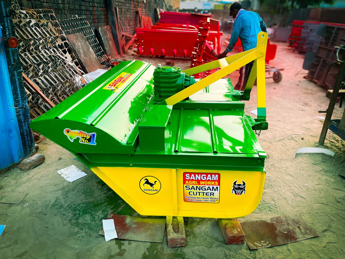 Karcha Reaper in workshop