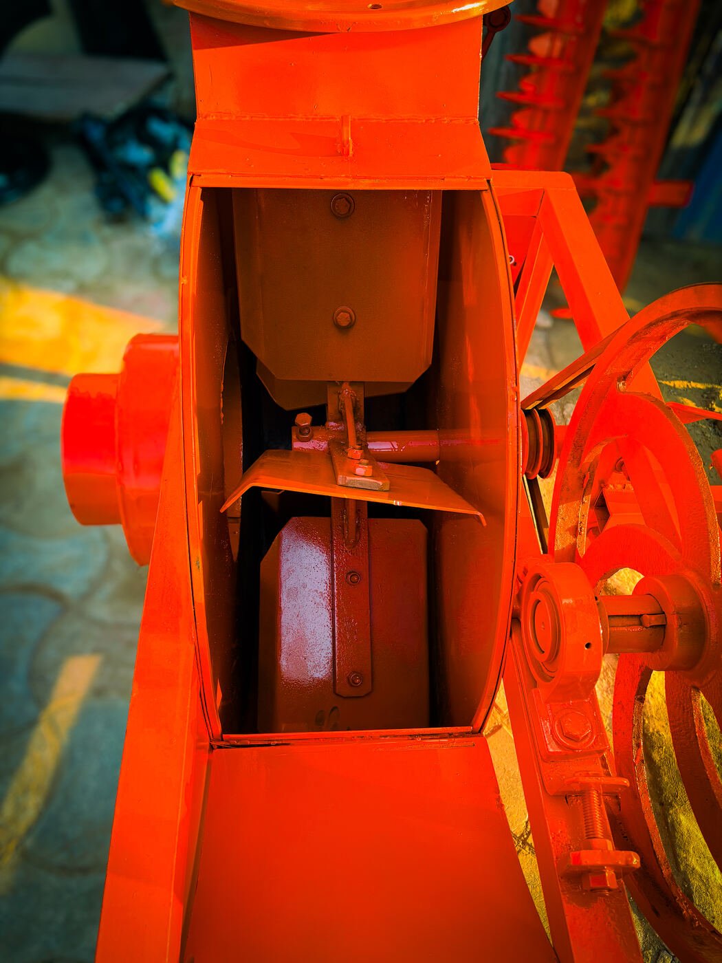 Blower fan detail