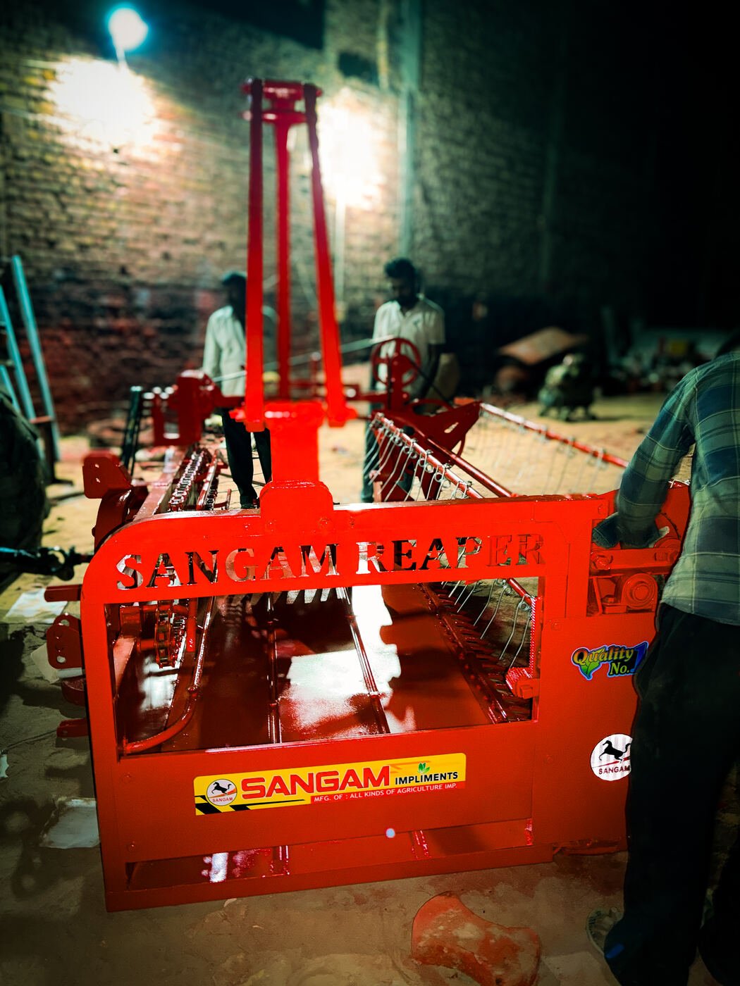Sangam Reaper cut-out branding